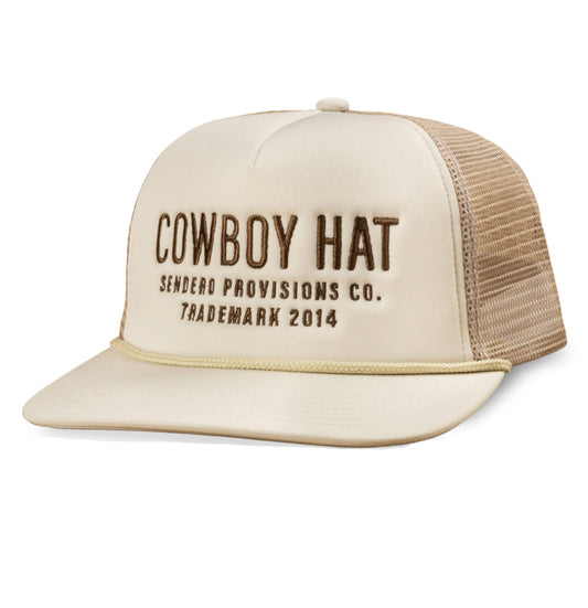 cowboy hat, cream | sendero