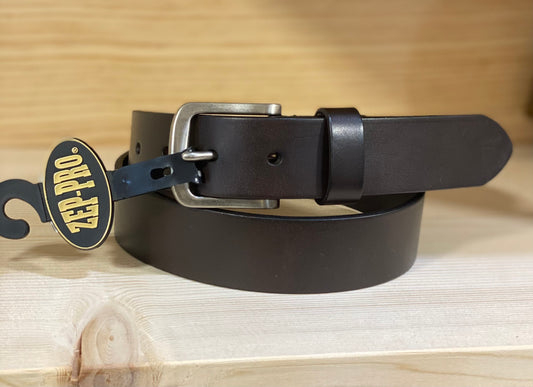 brown leather belt | zep-pro