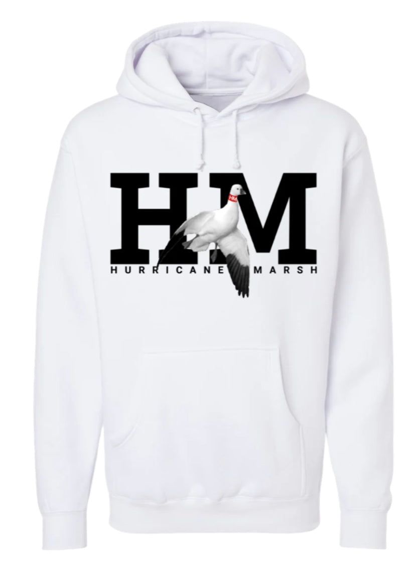 performance snow goose hoodie | hurricane marsh