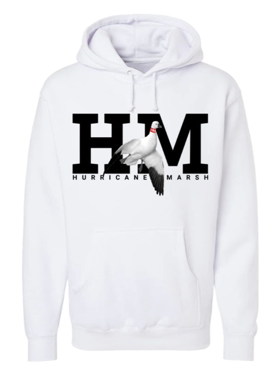 performance snow goose hoodie | hurricane marsh