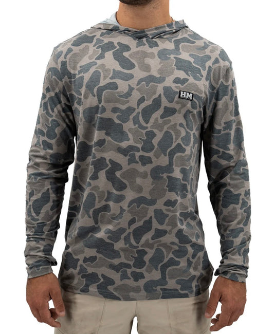 the delta timber migrator performance hoodie | hurricane marsh