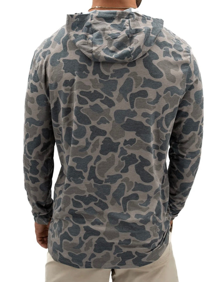 the delta timber migrator performance hoodie | hurricane marsh