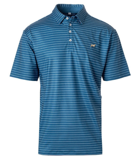 clubhouse polo, blue | fieldstone