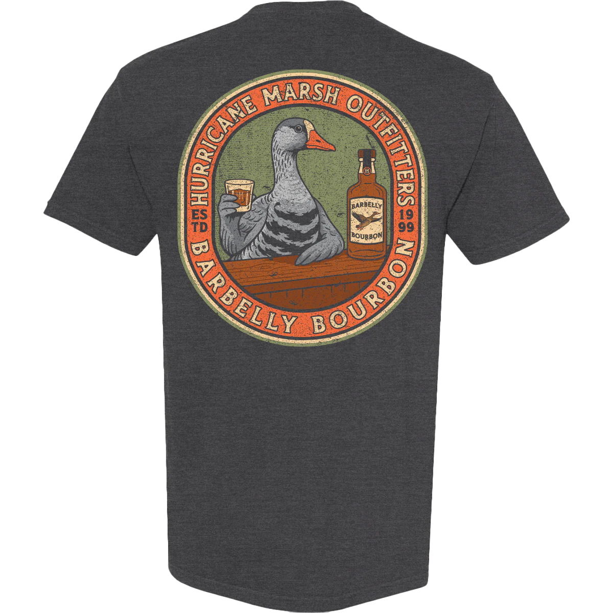 barbelly bourbon tee | hurricane marsh