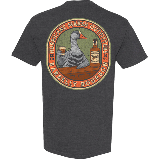 barbelly bourbon tee | hurricane marsh
