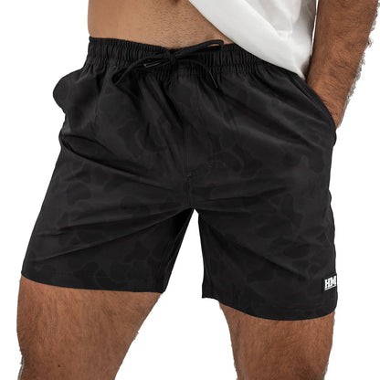 athletic short, black camo | hurricane marsh