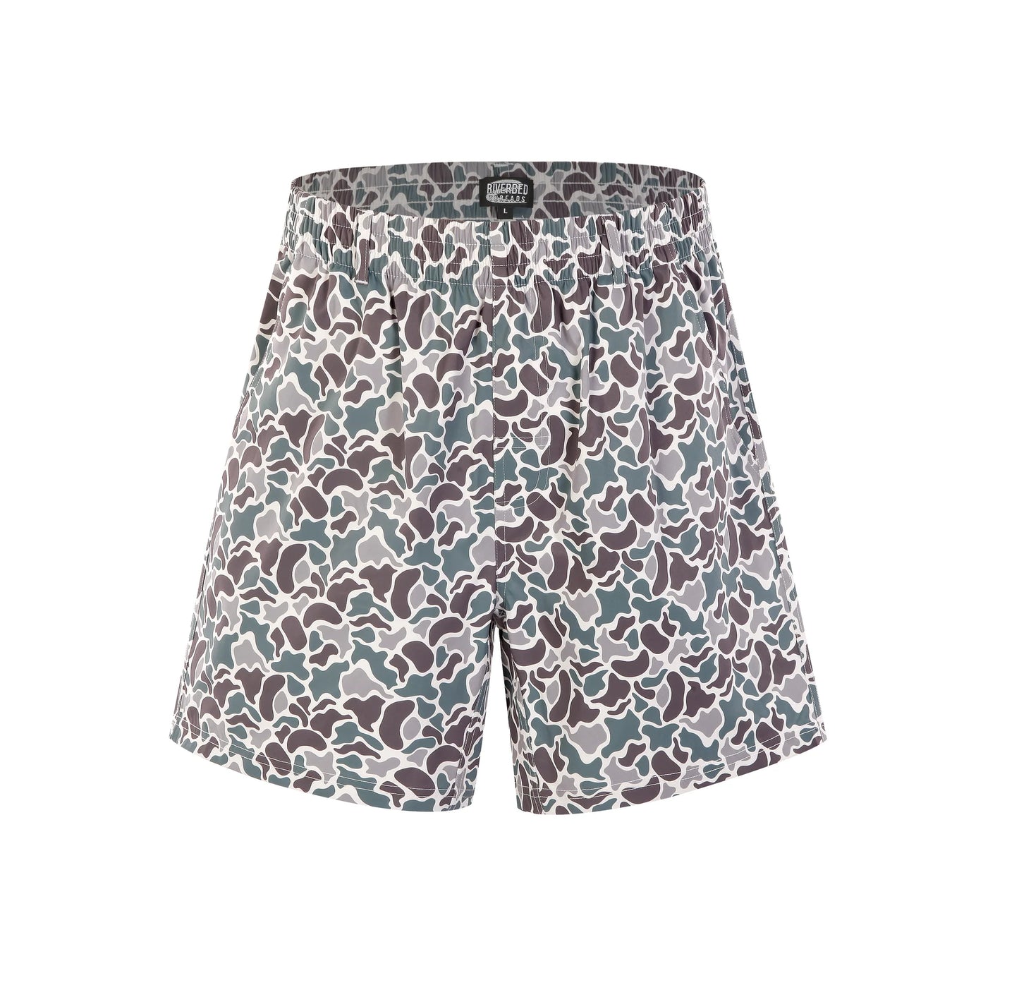 classic old school camo shorts