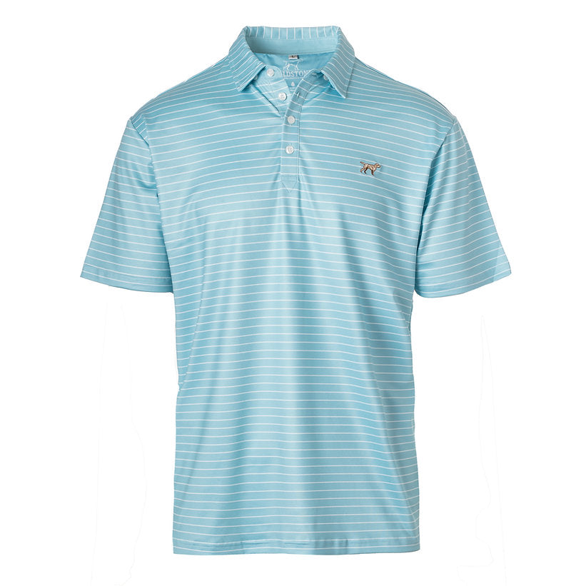 clubhouse polo, baby blue | fieldstone