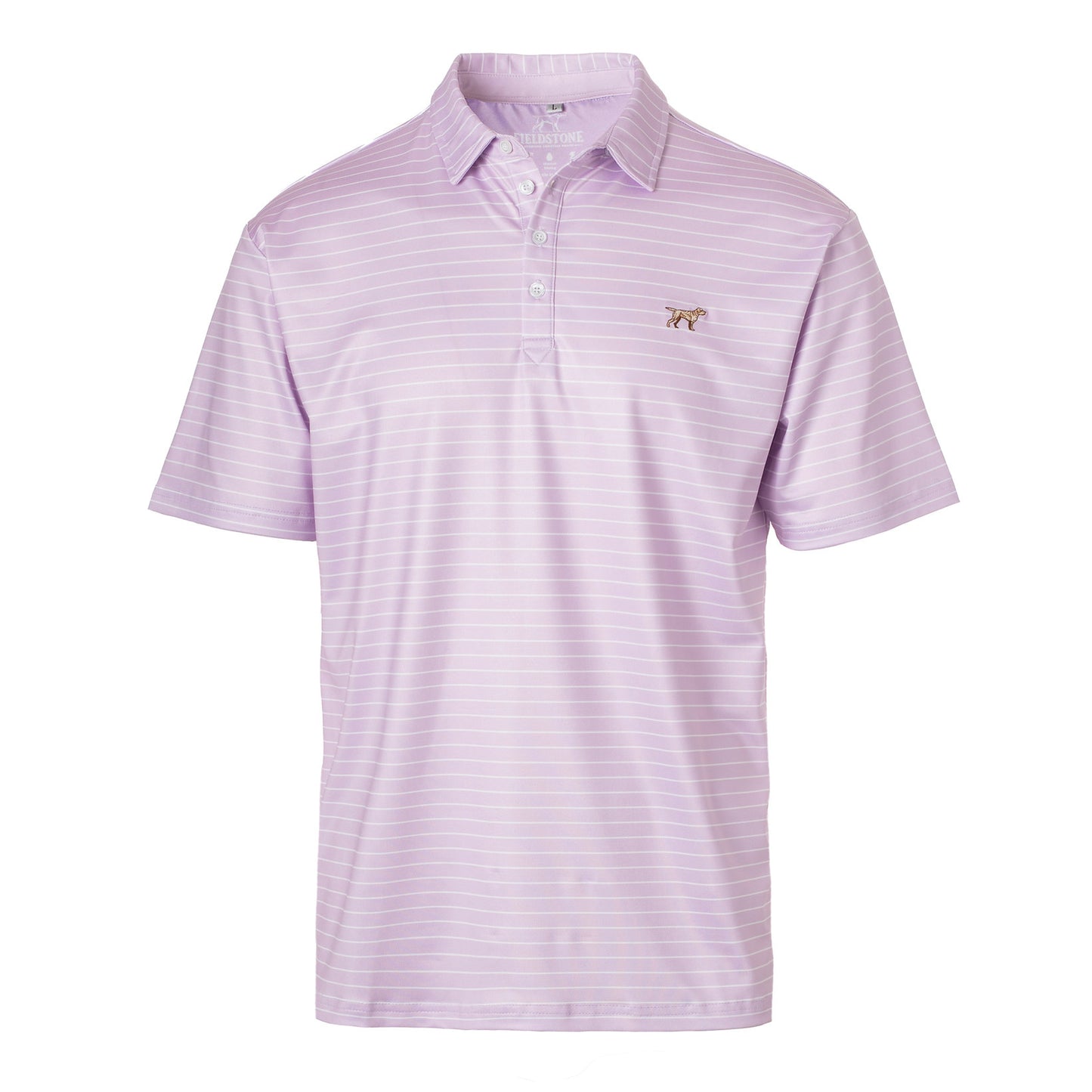 clubhouse polo, lavender | fieldstone