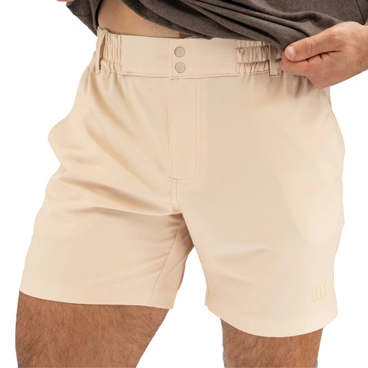 core hybrid shorts, khaki | hurricane marsh