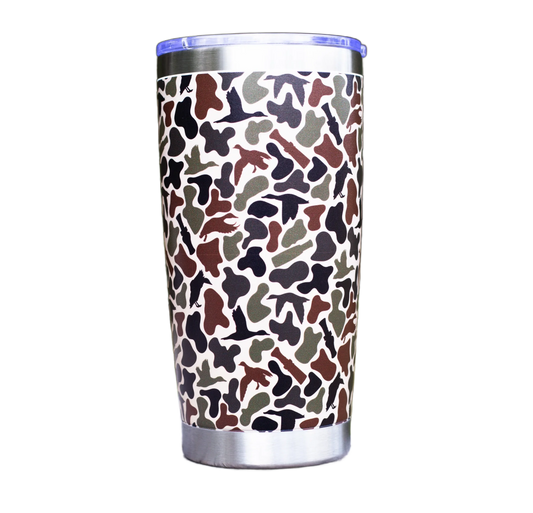duck camo tumbler