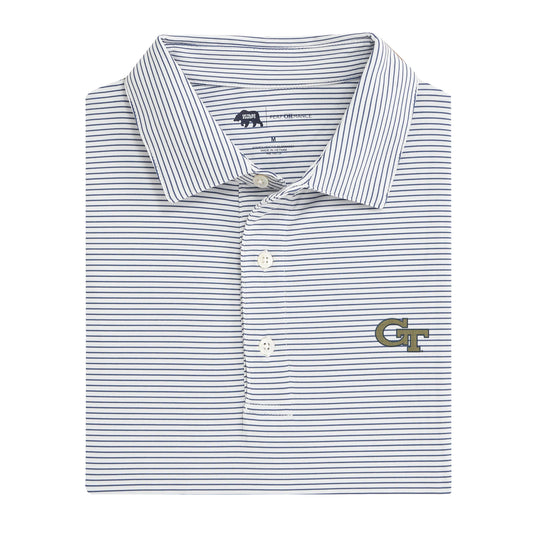 georgia tech GT birdie stripe polo | onward reserve