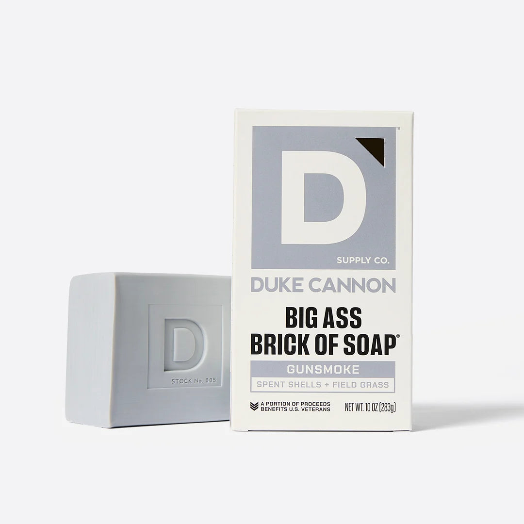 big ass brick of soap, gun smoke | duke cannon