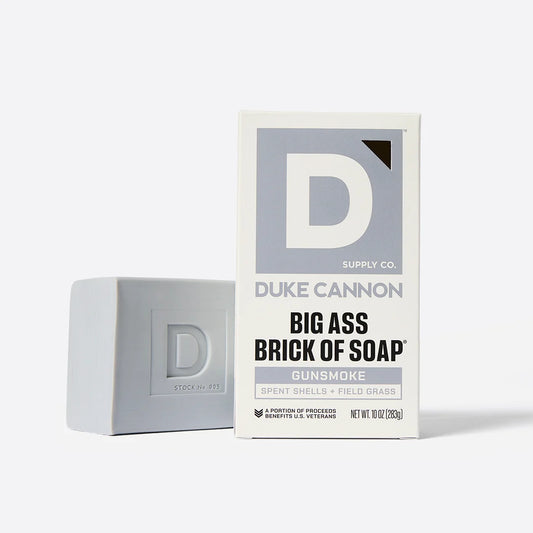 big ass brick of soap, gun smoke | duke cannon