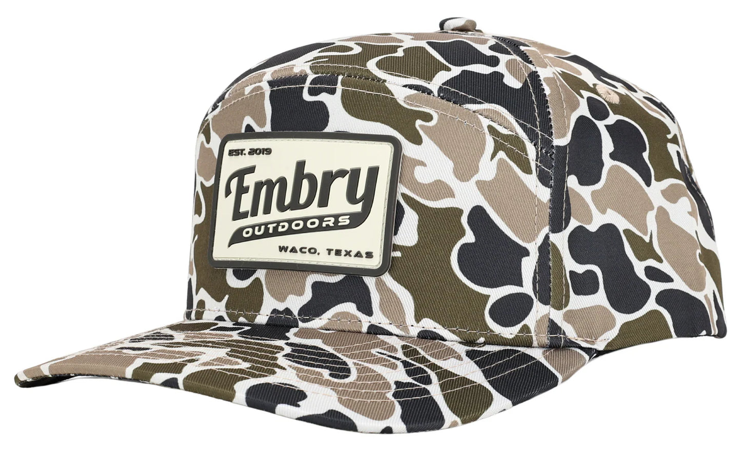 marsh duck camo 6 panel | embry outdoors