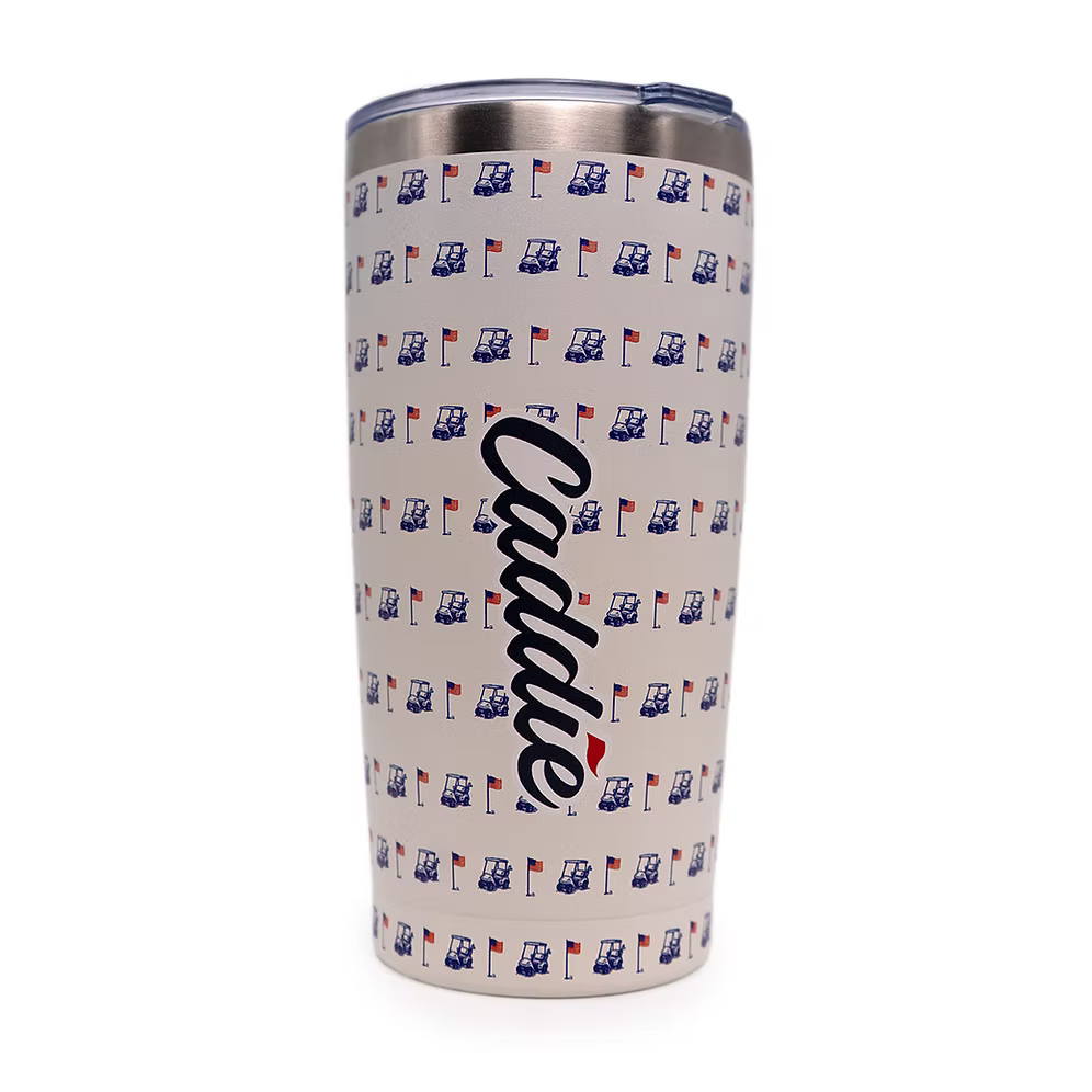 caddie member's tumbler, cart path pattern