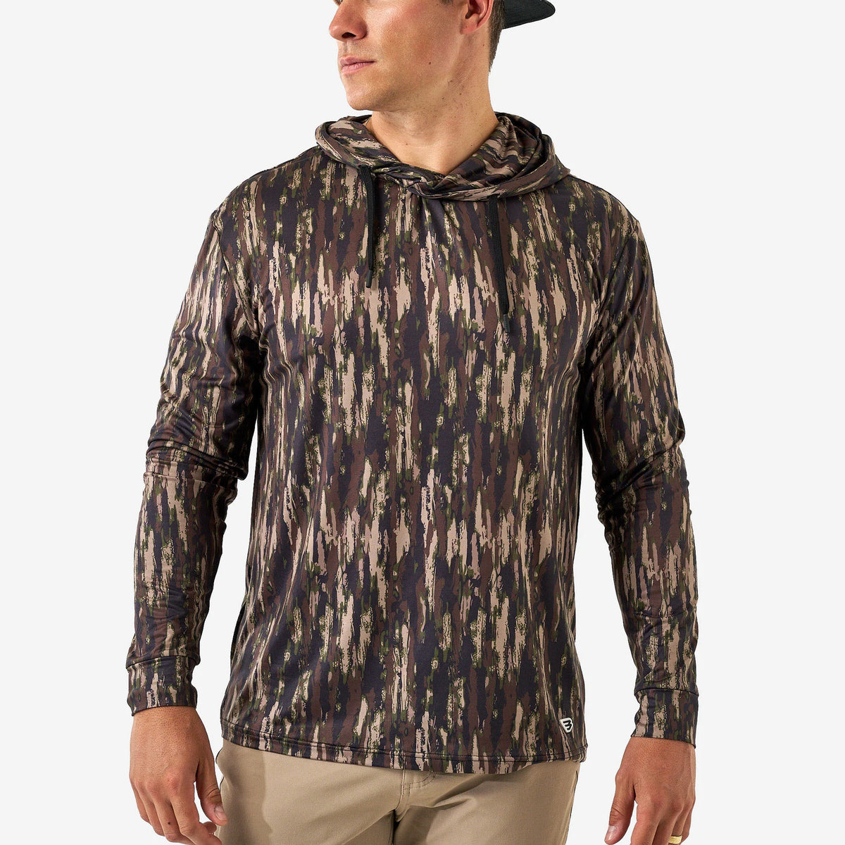 performance hoodie, midland camo | burlebo