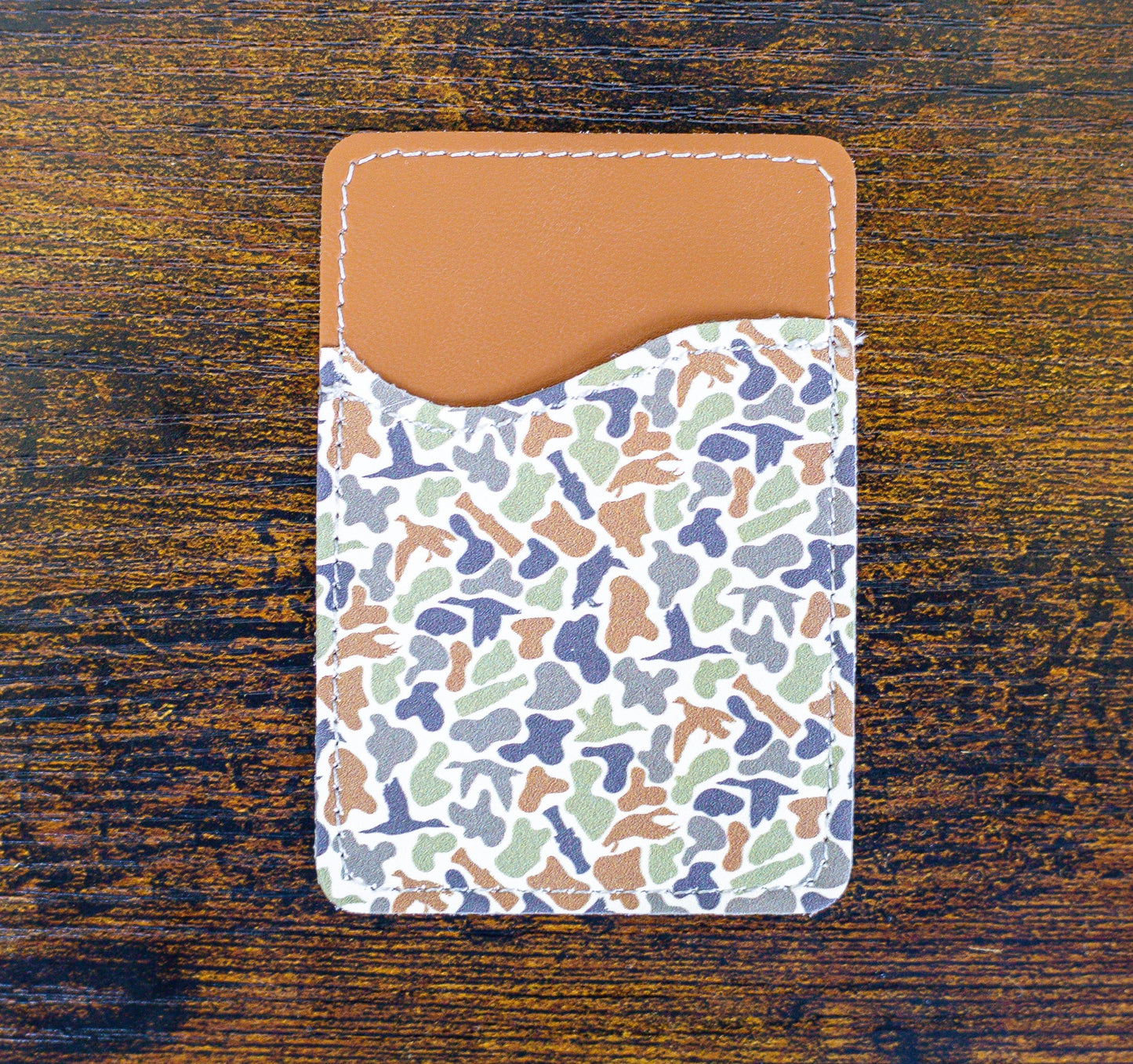duck camo phone wallet
