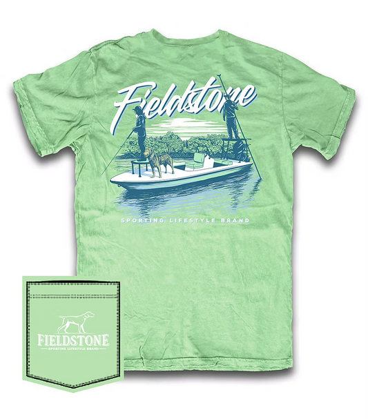 poling skiff | fieldstone