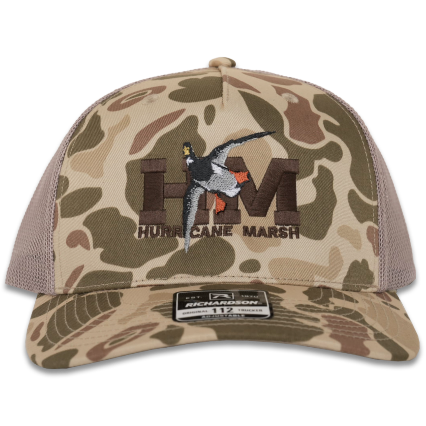 red leg harvest camo richardson 112 hat | hurricane marsh