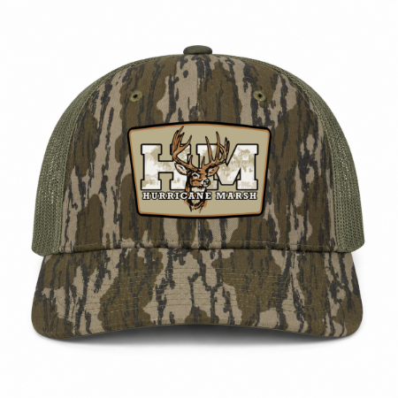 trophy buck patch richardson 112 mossy oak bottomland hat | hurricane marsh