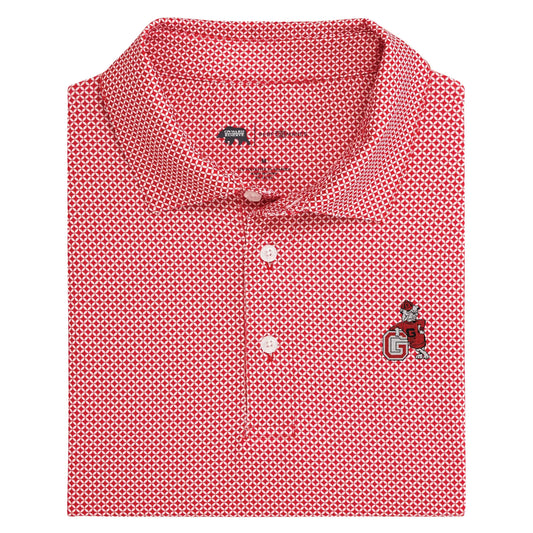 UGA G dog scope printed polo | onward reserve