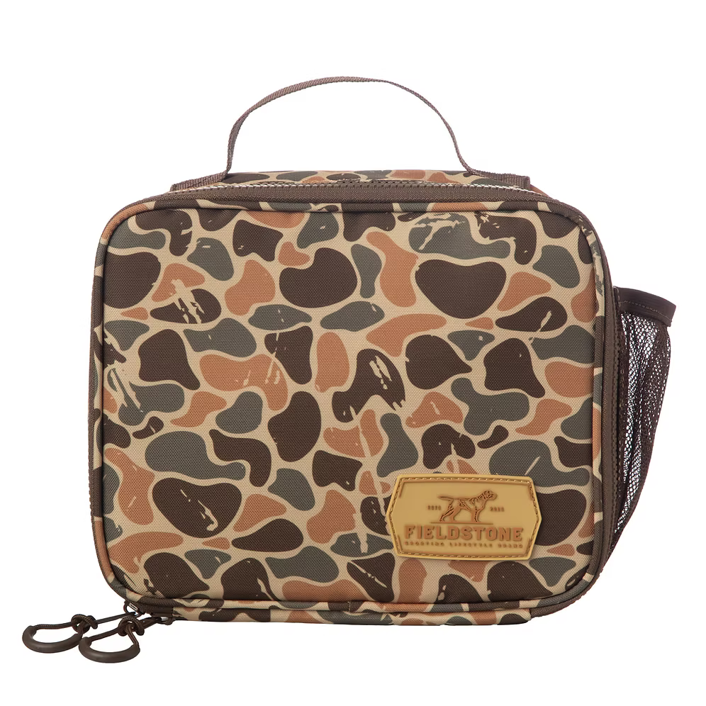 woodlands camo lunchbox | fieldstone